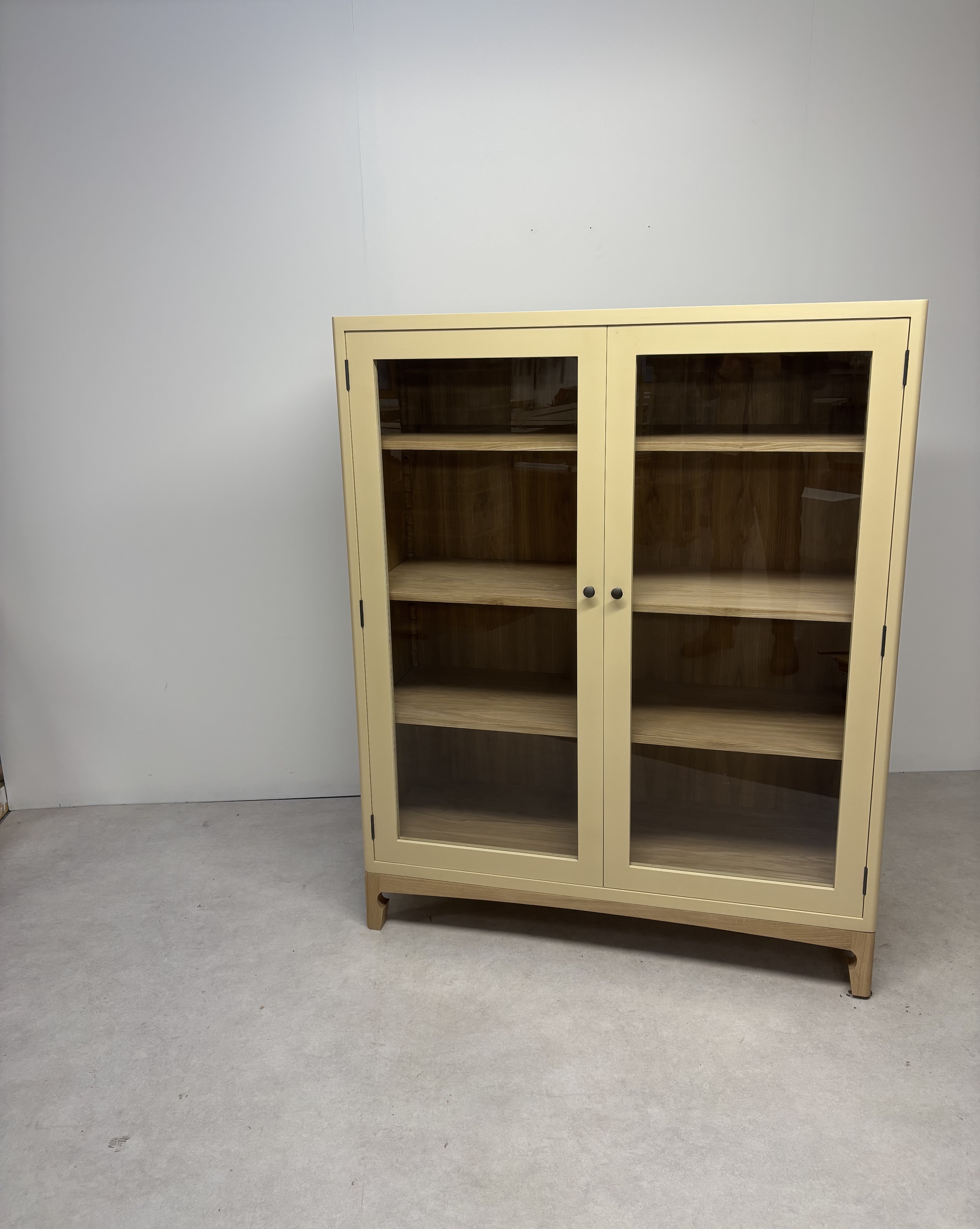 The Phoebe — glazed display cabinet